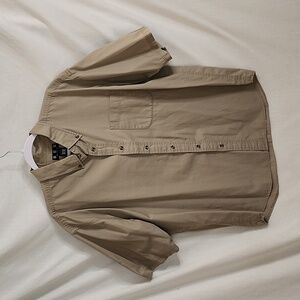 Men's SES Short Sleeve Button Down Work Shirt